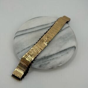 Vintage gold scale chainmail belt